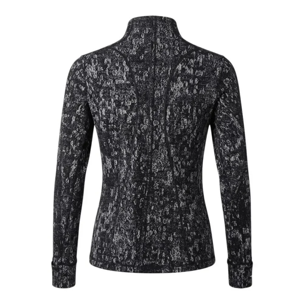 LULULEMON ATHLETICA Run Briskly 1/2 Zip Size 8
